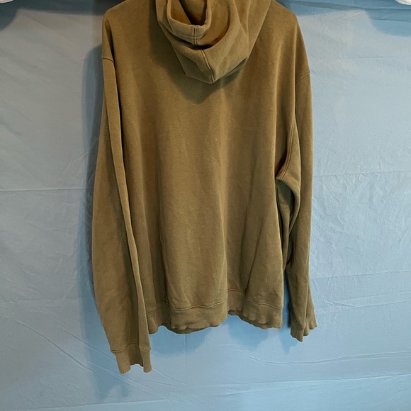 Mens XXL dip ARMY GREEN ZIP UP W/POCKETS HOODIE NWOT - Picture 4 of 5